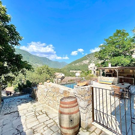 Casa Arena Authentique Maison De Village Avec Piscine Au Coeur De L'Alta Rocca - Zoza Exterior foto