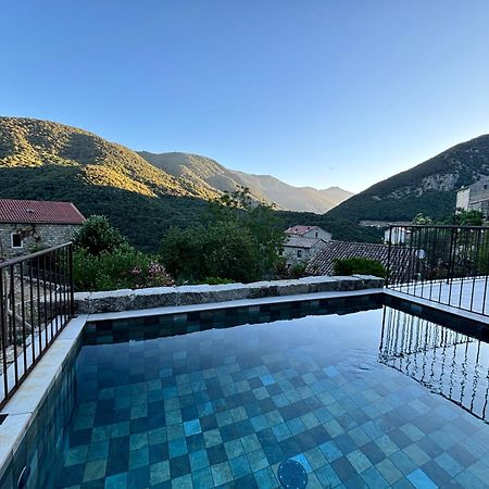 Casa Arena Authentique Maison De Village Avec Piscine Au Coeur De L'Alta Rocca - Zoza Exterior foto