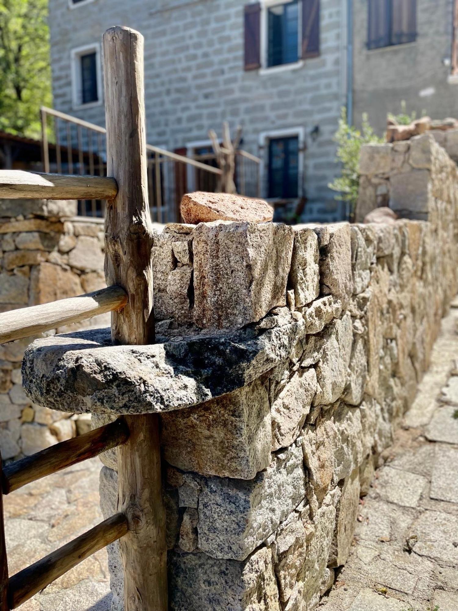 Casa Arena Authentique Maison De Village Avec Piscine Au Coeur De L'Alta Rocca - Zoza Exterior foto