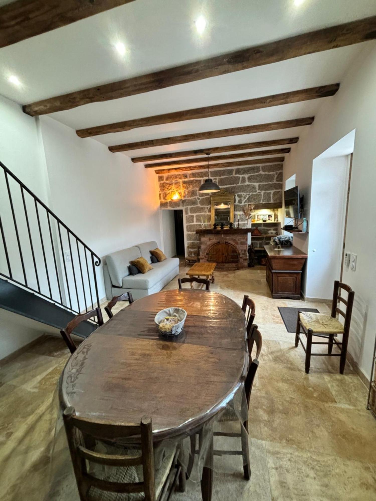 Casa Arena Authentique Maison De Village Avec Piscine Au Coeur De L'Alta Rocca - Zoza Exterior foto